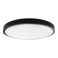 LED loftlampe til badeværelse SAMSUNG CHIP LED/24W/230V IP44 3000K diameter 29 cm sort