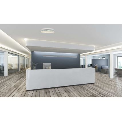 LED loftlampe til badeværelse dæmpbar SLIDE LED/6/12/18/24W/230V 2900/4000/6200K IP44 hvid