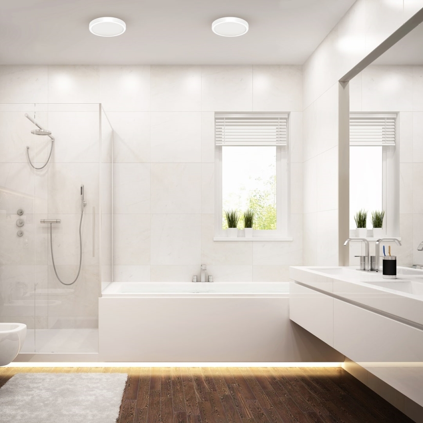 LED loftlampe til badeværelse VERA LED/12W/230V 4000K IP65 hvid