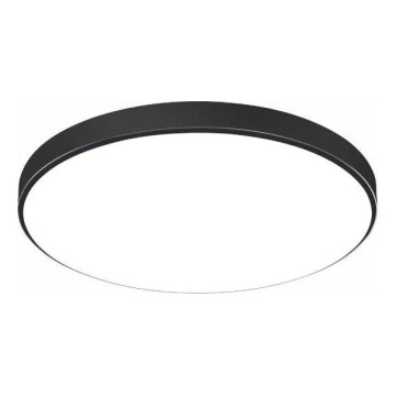 LED loftlampe til badeværelset CARTER LED/12W/230V 6000K IP44 Ø 22 cm sort