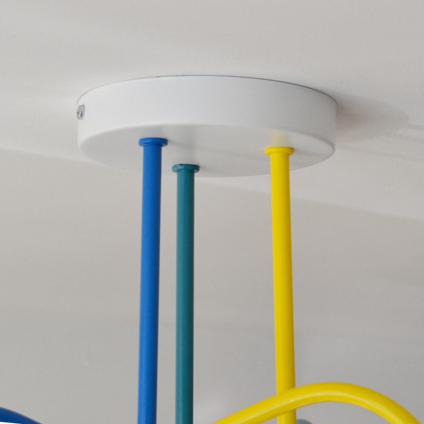 LED Loftlampe til børn OXFORD 3xE27/15W/230V