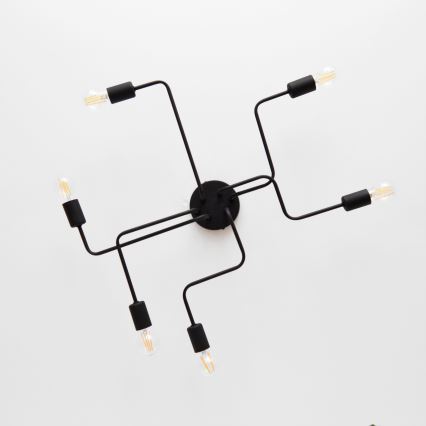 LED loftlampe TUBE 6xE27/15W/230V