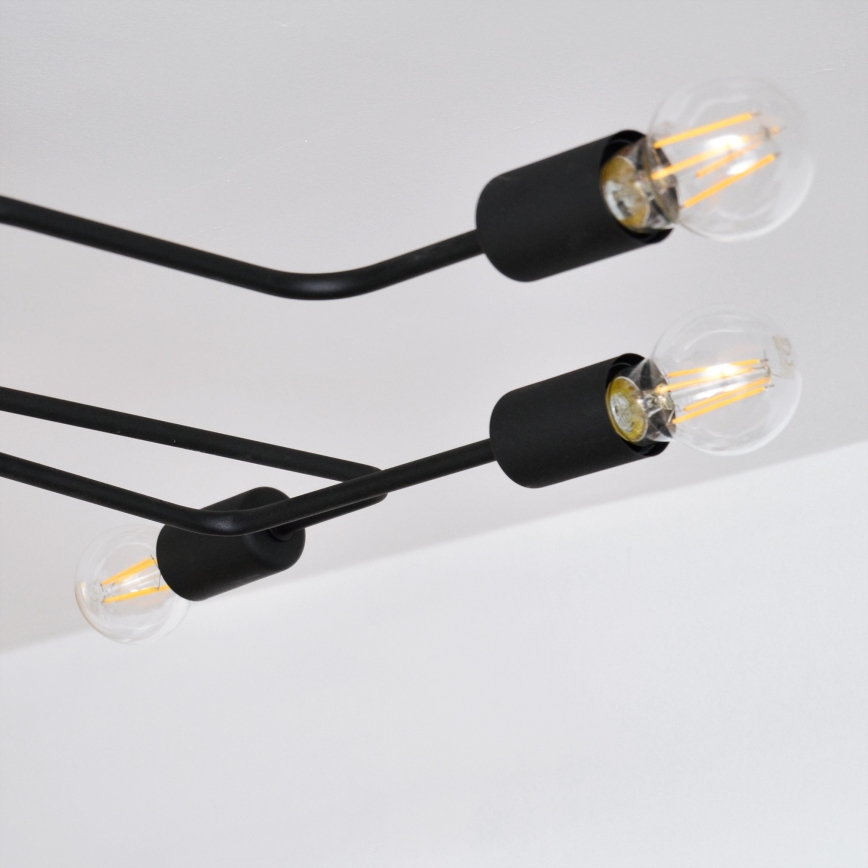 LED loftlampe TUBE 6xE27/15W/230V