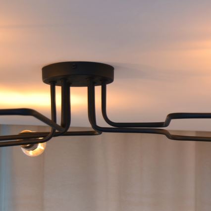 LED loftlampe TUBE 6xE27/15W/230V