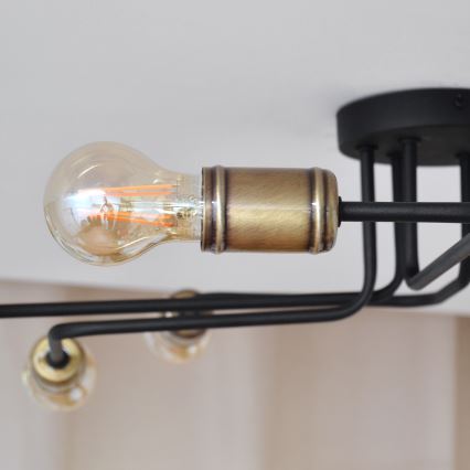 LED loftlampe TUBE 6xE27/15W/230V
