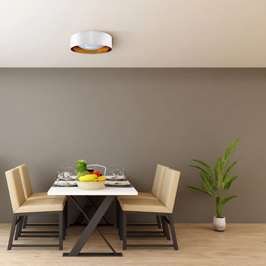 LED loftlampe TULUZA LED/18W/230V diameter 32 cm hvid