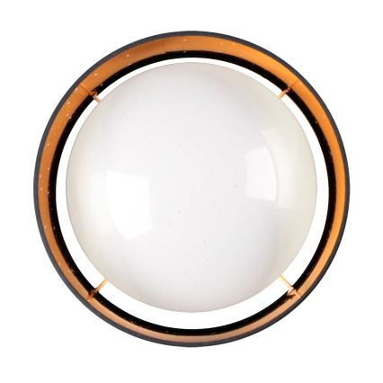 LED loftlampe TULUZA LED/18W/230V diameter 32 cm sort