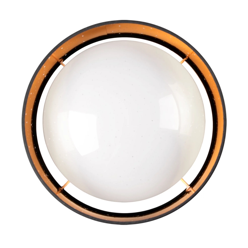 LED loftlampe TULUZA LED/18W/230V diameter 32 cm sort