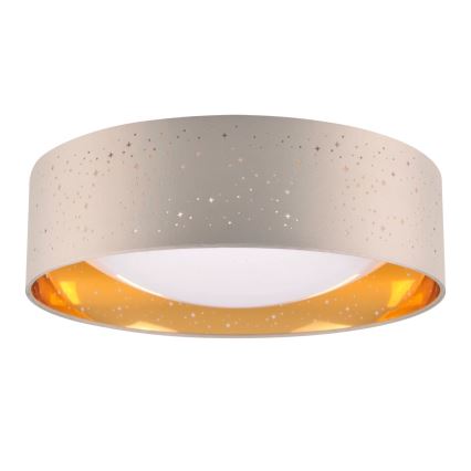 LED loftlampe TULUZA LED/24W/230V diameter 40 cm brun