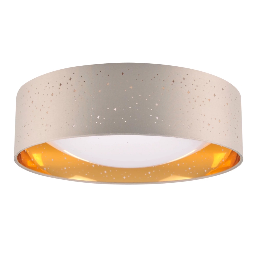 LED loftlampe TULUZA LED/24W/230V diameter 40 cm brun