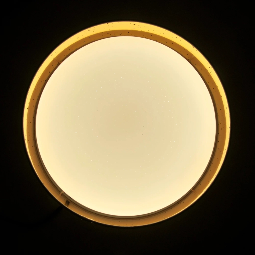 LED loftlampe TULUZA LED/24W/230V diameter 40 cm brun