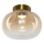 LED loftlampe VASO LED/4W/230V diameter 18 cm guldfarvet/røget