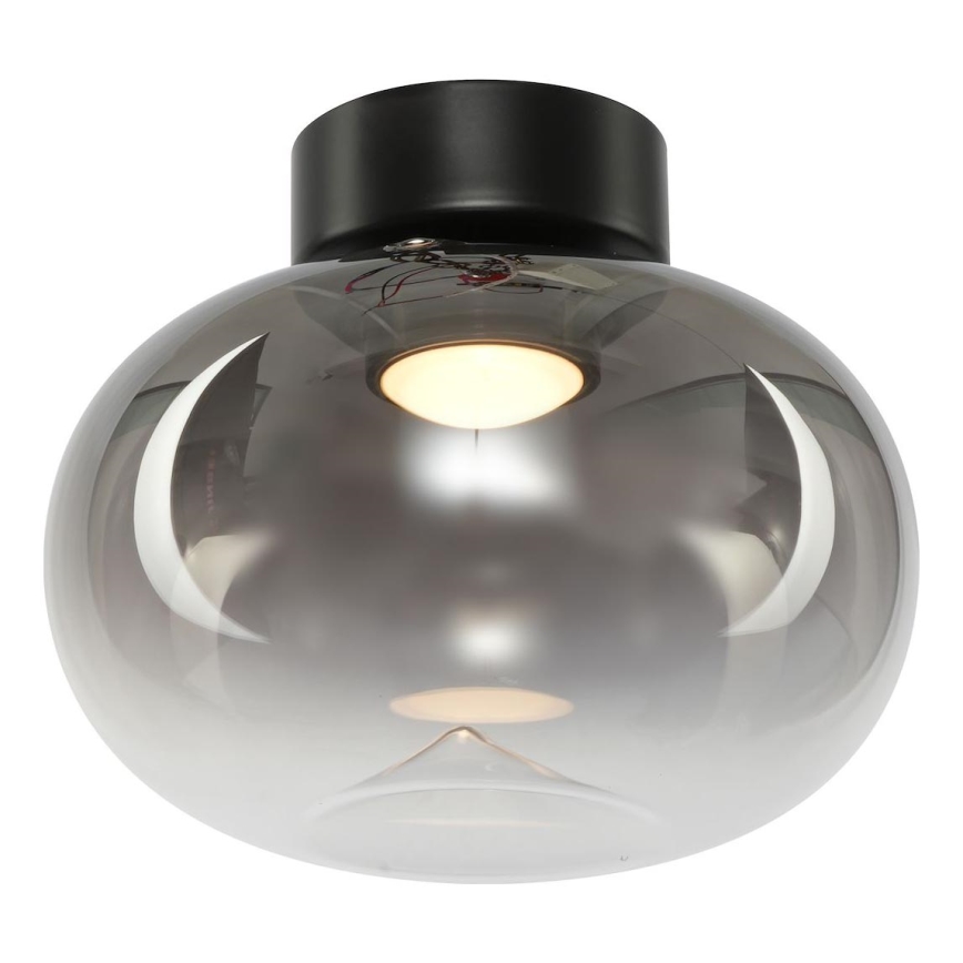 LED loftlampe VASO LED/4W/230V diameter 18 cm røget