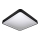 LED loftlampe WILTON LED/24W/230V 37,5x37,5 cm sort
