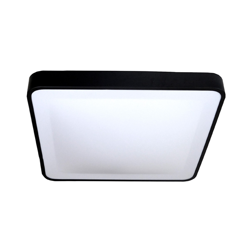 LED loftlampe WILTON LED/24W/230V 37,5x37,5 cm sort