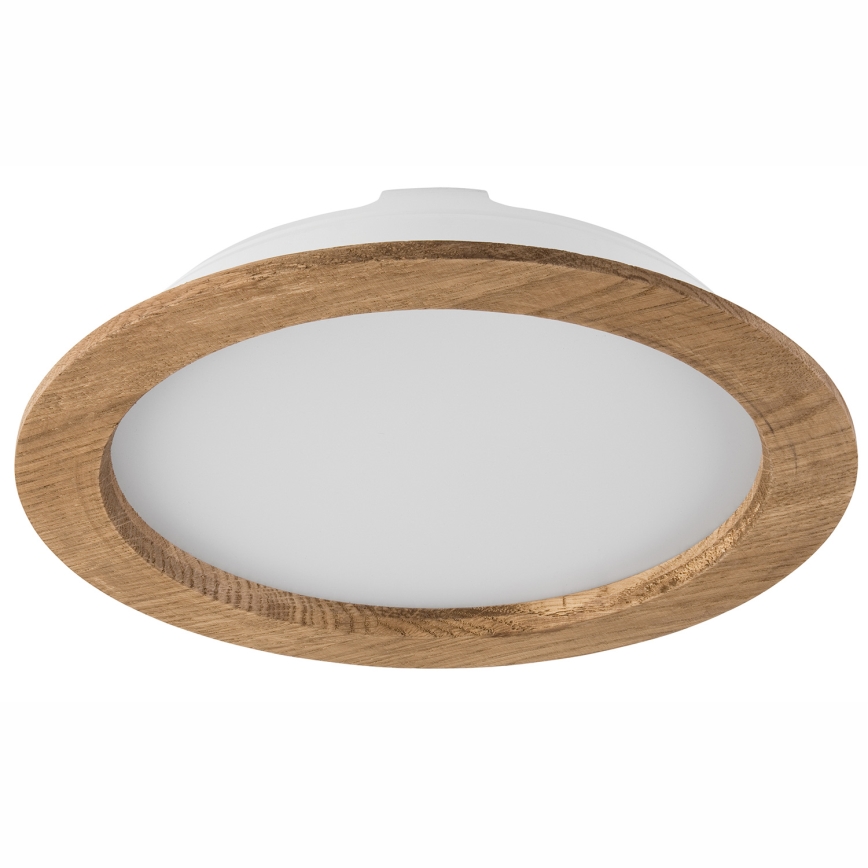 LED indbygningsspot WOODY SPOT LED/23,5W/230V 4000K valnød Ø 23,5 cm