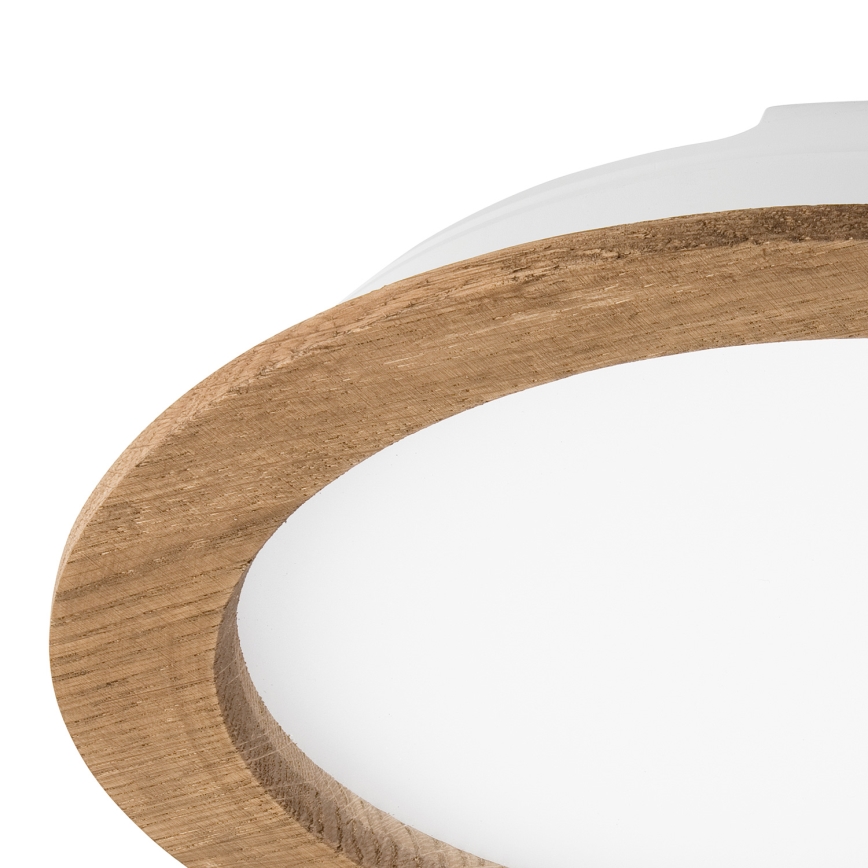LED indbygningsspot WOODY SPOT LED/23,5W/230V 4000K valnød Ø 23,5 cm