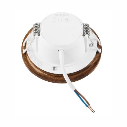 LED Indbygningsspot WOODY SPOT LED/5,5W/230V 4000K kirsebær ? 10 cm