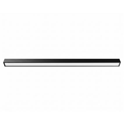 LED loftmonteret/pendel med kabel LED/44W/230V 4000K 120 cm sort