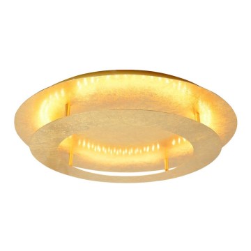 LED loftsbelysning MERPLE LED/18W/230V gylden