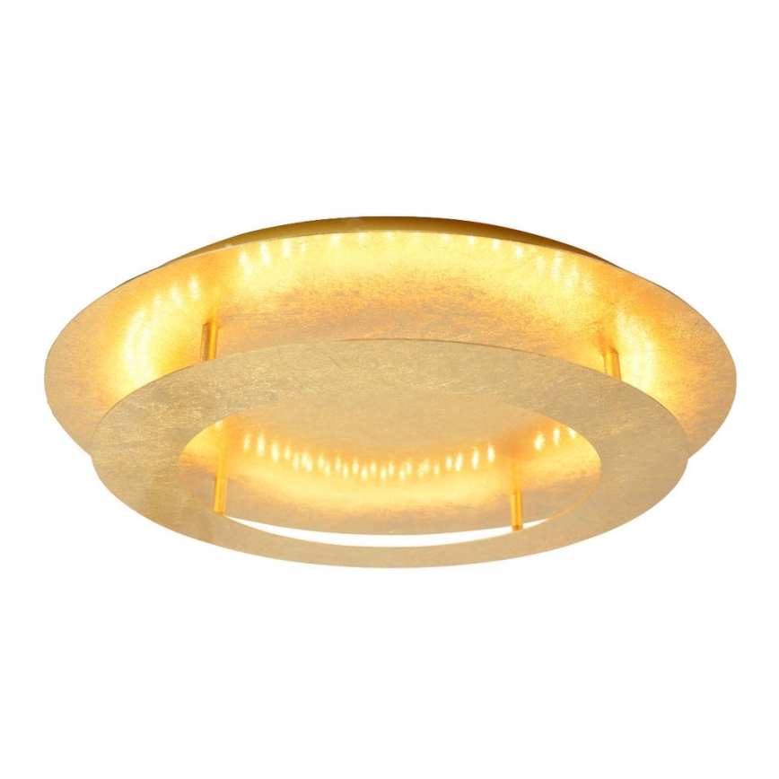 LED loftsbelysning MERPLE LED/18W/230V gylden