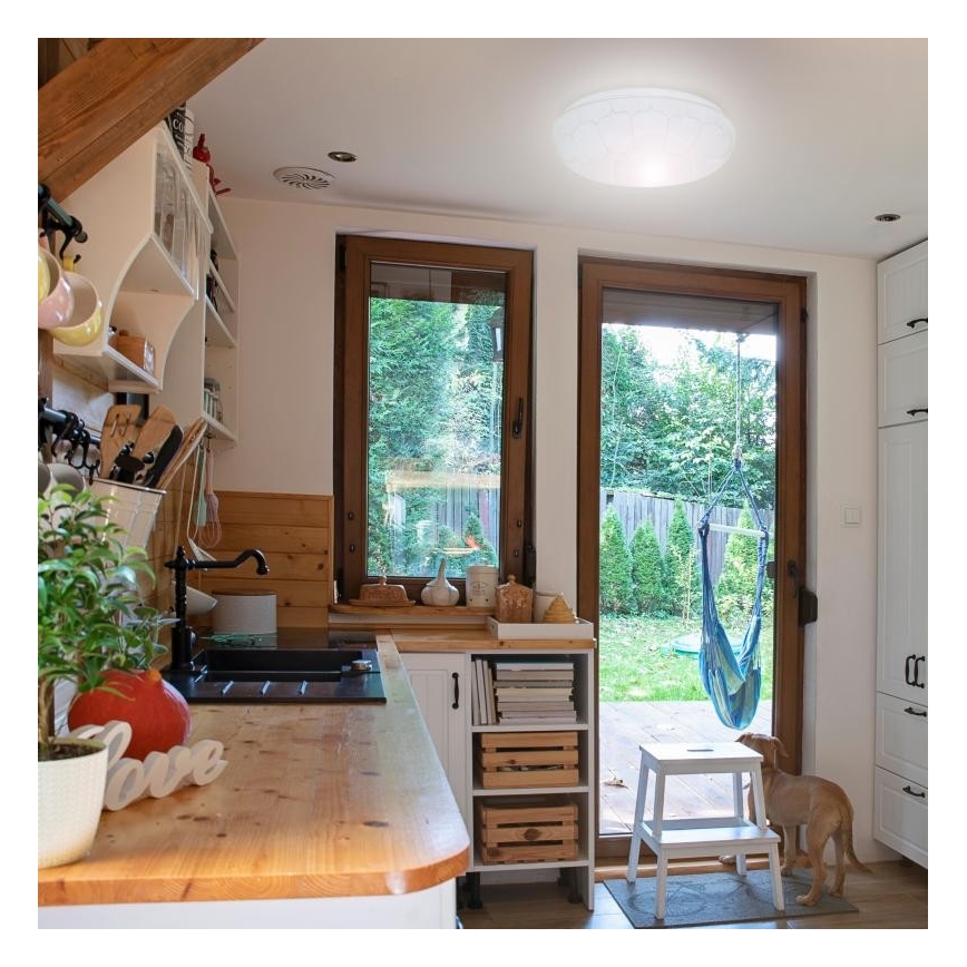 LED loftsbelysning OPAL LED/18W/170-260V