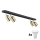 LED-loftspot TOP 4xGU10/10W/230V sort/guld