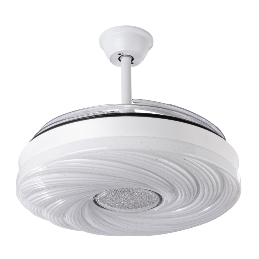 LED loftventilator dæmpbar LED/60W/230V 3000-6000K diameter 50 cm hvid + fjernbetjening
