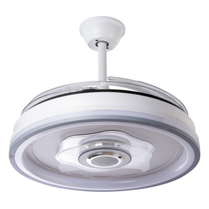 LED loftventilator dæmpbar LED/70W/230V 3000-6000K diameter 50 cm hvid + fjernbetjening