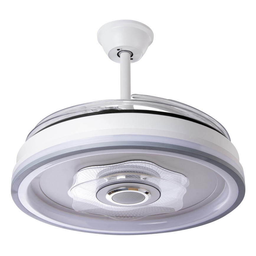 LED loftventilator dæmpbar LED/70W/230V 3000-6000K diameter 50 cm hvid + fjernbetjening