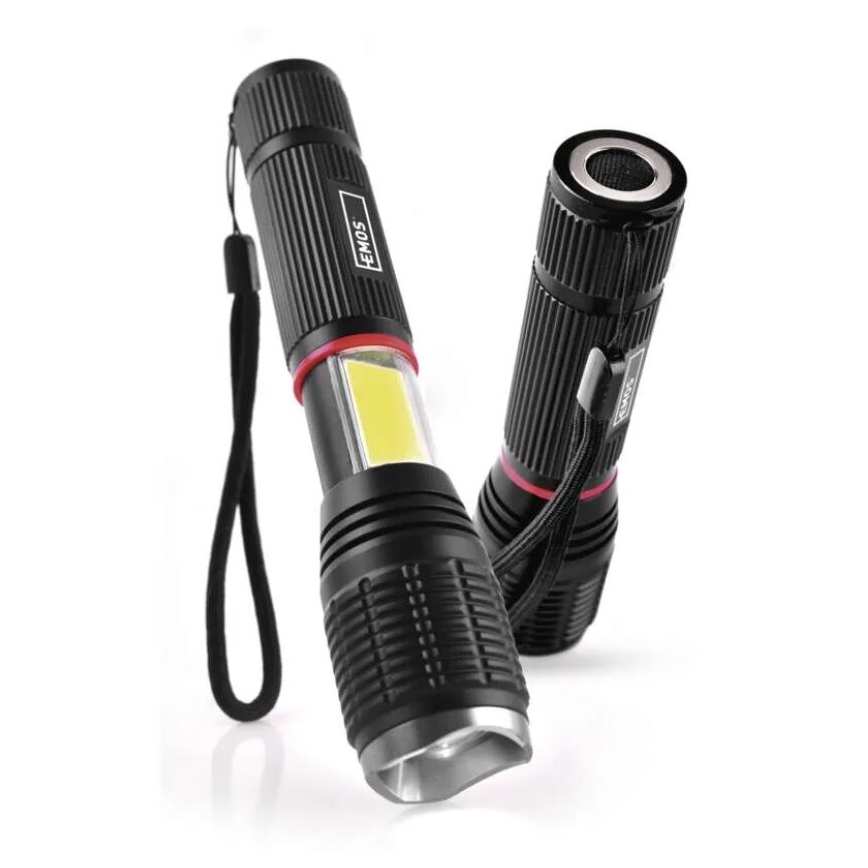 LED lommelygte 02.01.2001 COB LED/3xAAA