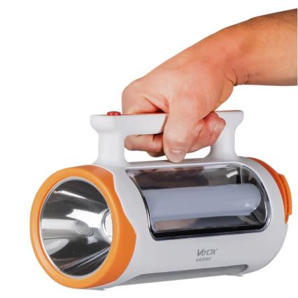 LED lommelygte 2-i-1 med powerbank-funktion dæmpbar og genopladelig LED/5W/230V 3500 mAh