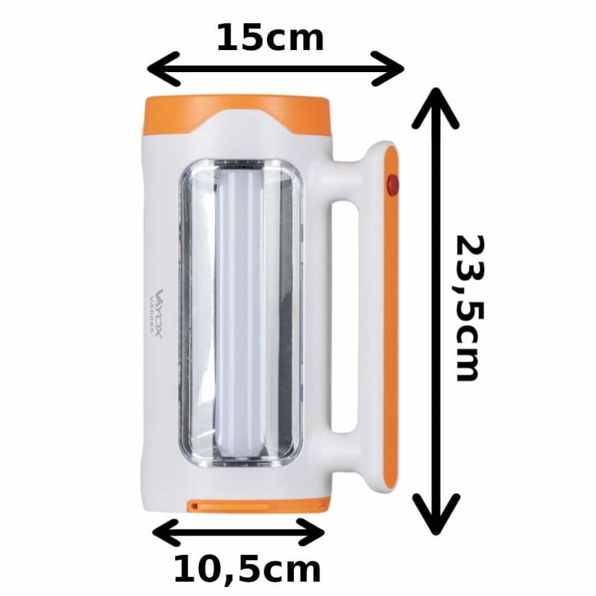 LED lommelygte 2-i-1 med powerbank-funktion dæmpbar og genopladelig LED/5W/230V 3500 mAh