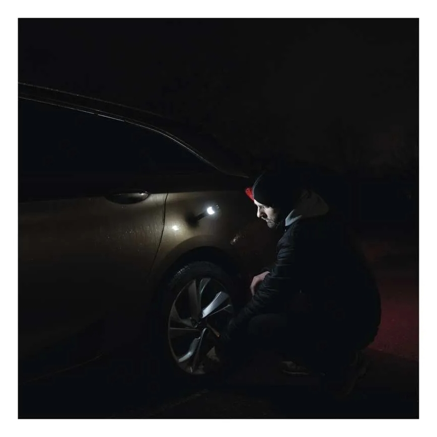 LED lommelygte COB LED/2xAA