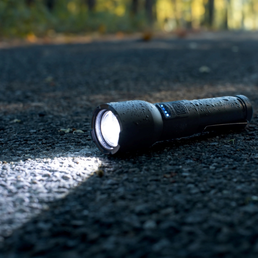 LED lommelygte dæmpbar og genopladelig LED/20W/5V IPX4 800 skinnende 2000 mAh