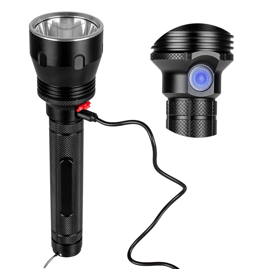 LED lommelygte dæmpbar og genopladelig LED/20W/5V IPX5 1570 skinnende 8400 mAh