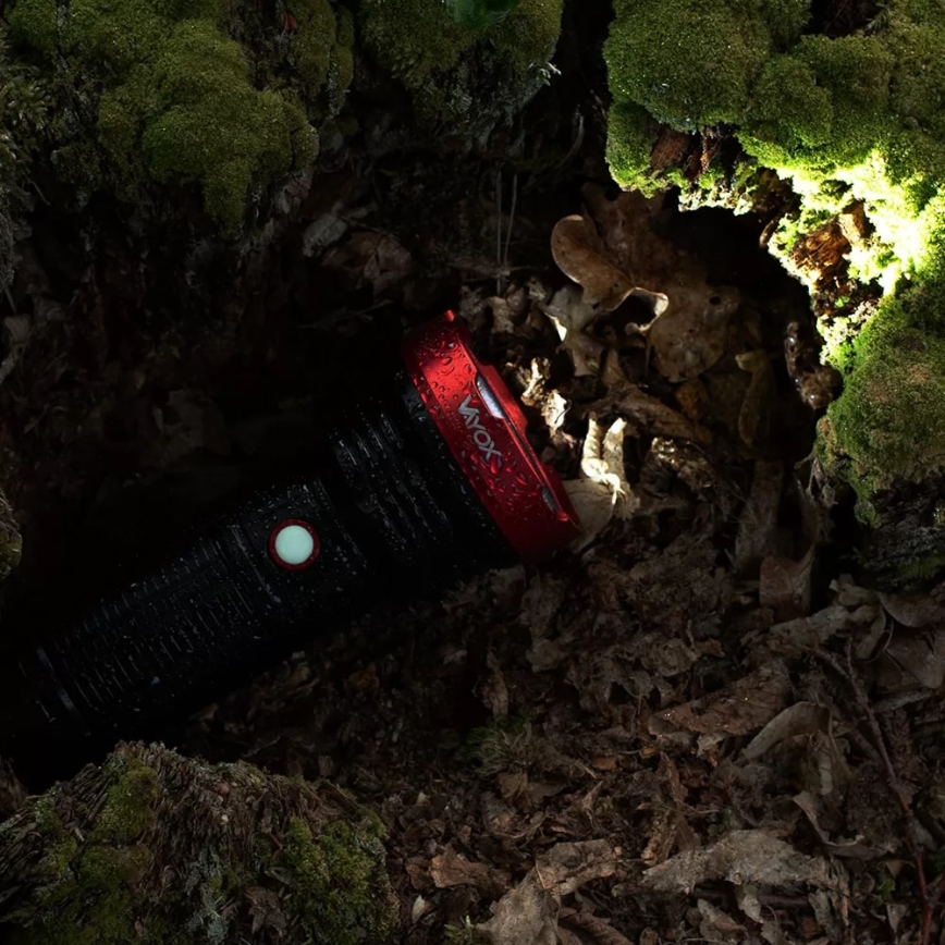 LED lommelygte dæmpbar og genopladelig LED/20W/5V IPX5 2000 skinnende 6000 mAh