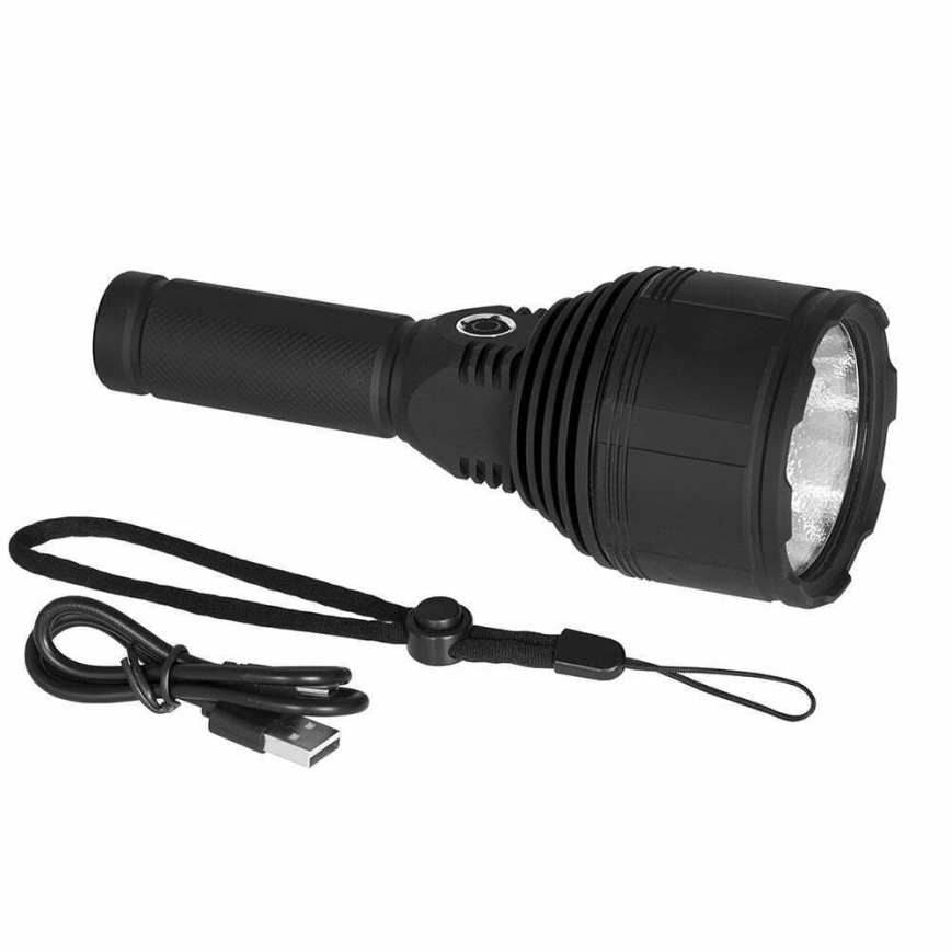 LED lommelygte dæmpbar og genopladelig LED/30W/5V IPX7 3000 skinnende 4200 mAh