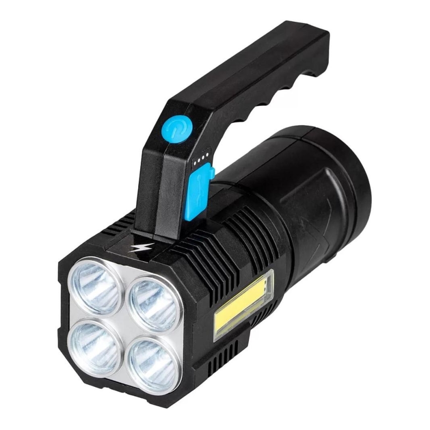 LED lommelygte dæmpbar og genopladelig LED/5V IPX4 250 skinnende 1200 mAh