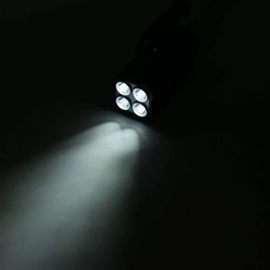 LED lommelygte dæmpbar og genopladelig LED/5V IPX4 250 skinnende 1200 mAh