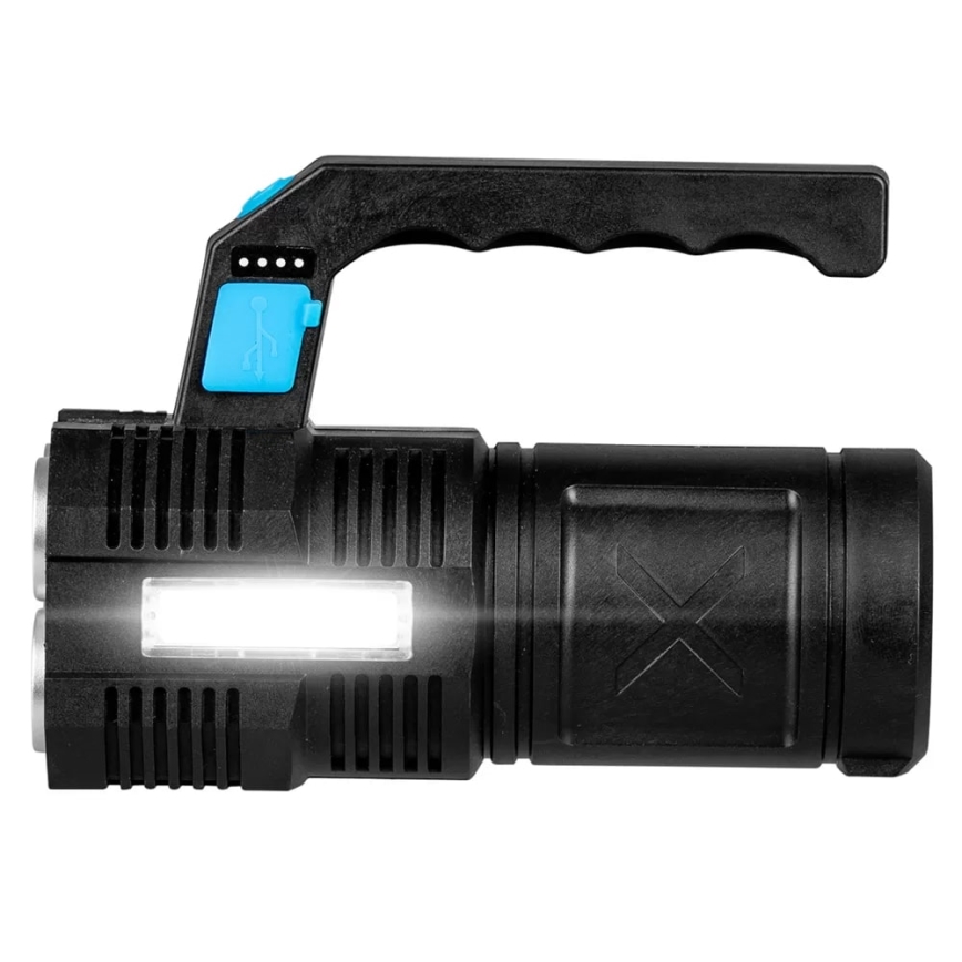 LED lommelygte dæmpbar og genopladelig LED/5V IPX4 250 skinnende 1200 mAh
