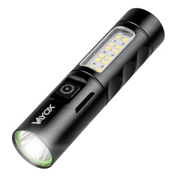 LED lommelygte dæmpbar og genopladelig LED/5W/5V IPX4 250 skinnende 2000 mAh