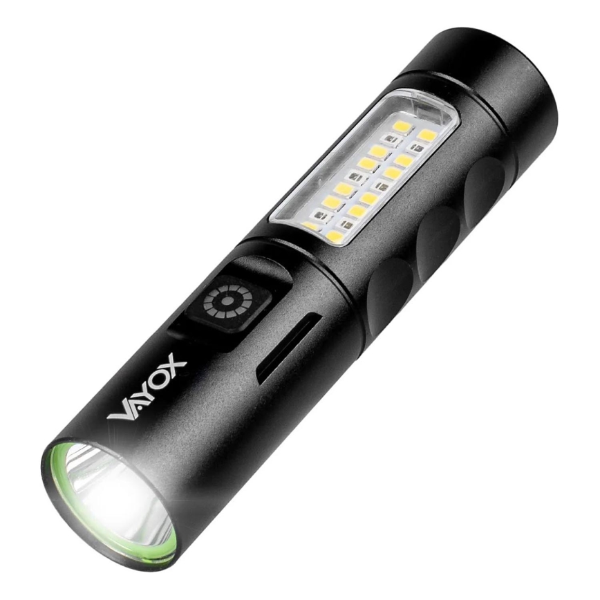 LED lommelygte dæmpbar og genopladelig LED/5W/5V IPX4 250 skinnende 2000 mAh