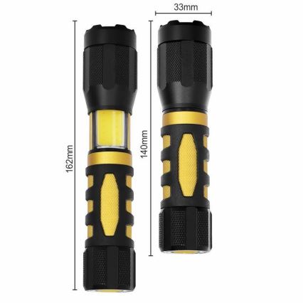 LED Lommelygte LED/5W/3xAAA