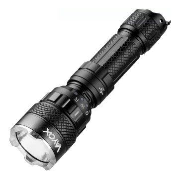 LED lommelygte m. RGBW-farver dæmpbar og genopladelig LED/15W/5V IP66 1500 skinnende 2000 mAh