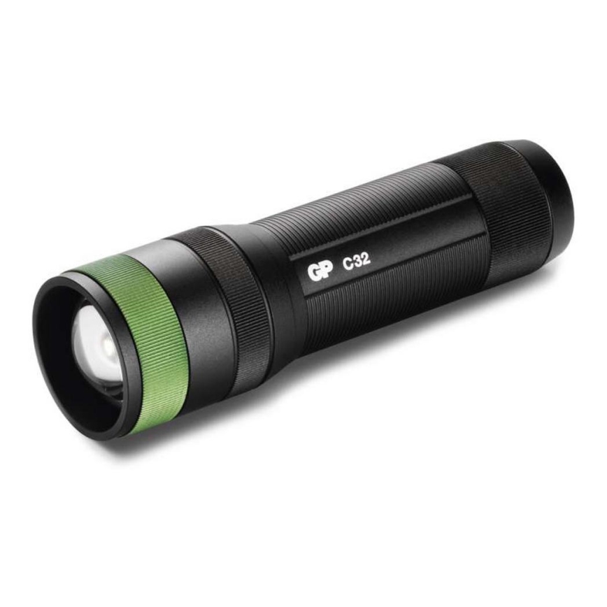 LED lommelygte med krog og magnet GP DISCOVERY C32 LED/3xAAA