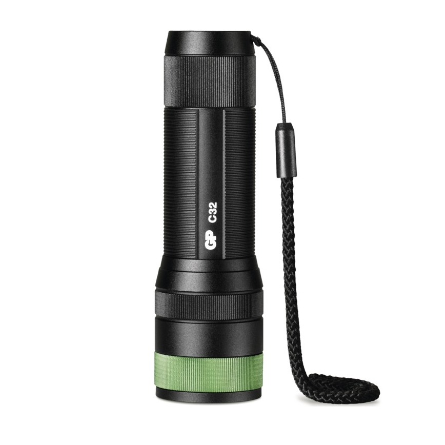 LED lommelygte med krog og magnet GP DISCOVERY C32 LED/3xAAA