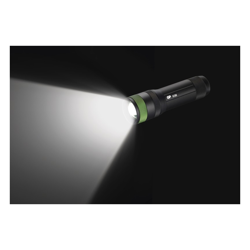LED lommelygte med krog og magnet GP DISCOVERY C32 LED/3xAAA