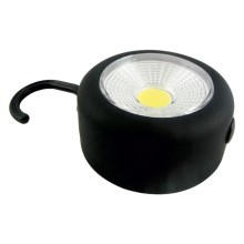 LED Lommelygte s háčkem a magnetem LED/3W/3xAAA