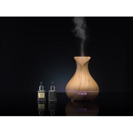 LED luftfugter og luftrenser RGB 400 ml